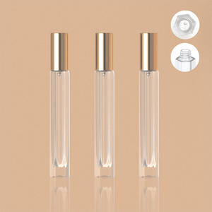 Chai xịt nước hoa thủy tinh tròn đáy dày 10ml 15ml, chai xịt nước hoa thủy tinh cao cấp có nắp, cổ vặn, trống - Product Image 5