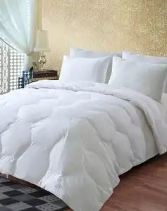 Wholesale Hotel White Warm Duvet Down Filling Custom Size Bed Sleeping Bedding Quilt