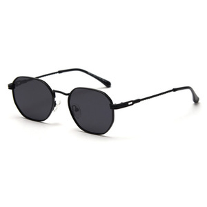 Gafas de sol cuadradas para <span class=keywords><strong>hombre</strong></span> y mujer, <span class=keywords><strong>anteojos</strong></span> de sol hexagonales con montura de Metal para pesca, color dorado y gris, <span class=keywords><strong>2022</strong></span> - Product Image 3