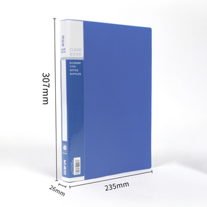 カスタマイズ可能な<span class=keywords><strong>A4</strong></span>サイズ40ページPPボックスファイル、カラフルな楽譜用書類収納、カスタムロゴ付き - Product Image 1