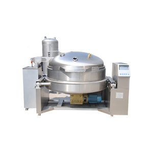 Marmite mélangeuse professionnelle à double enveloppe, chauffée à la vapeur, basculante, avec agitateur, pour viande, confiture de fruits et produits de boulangerie - Product Image 3