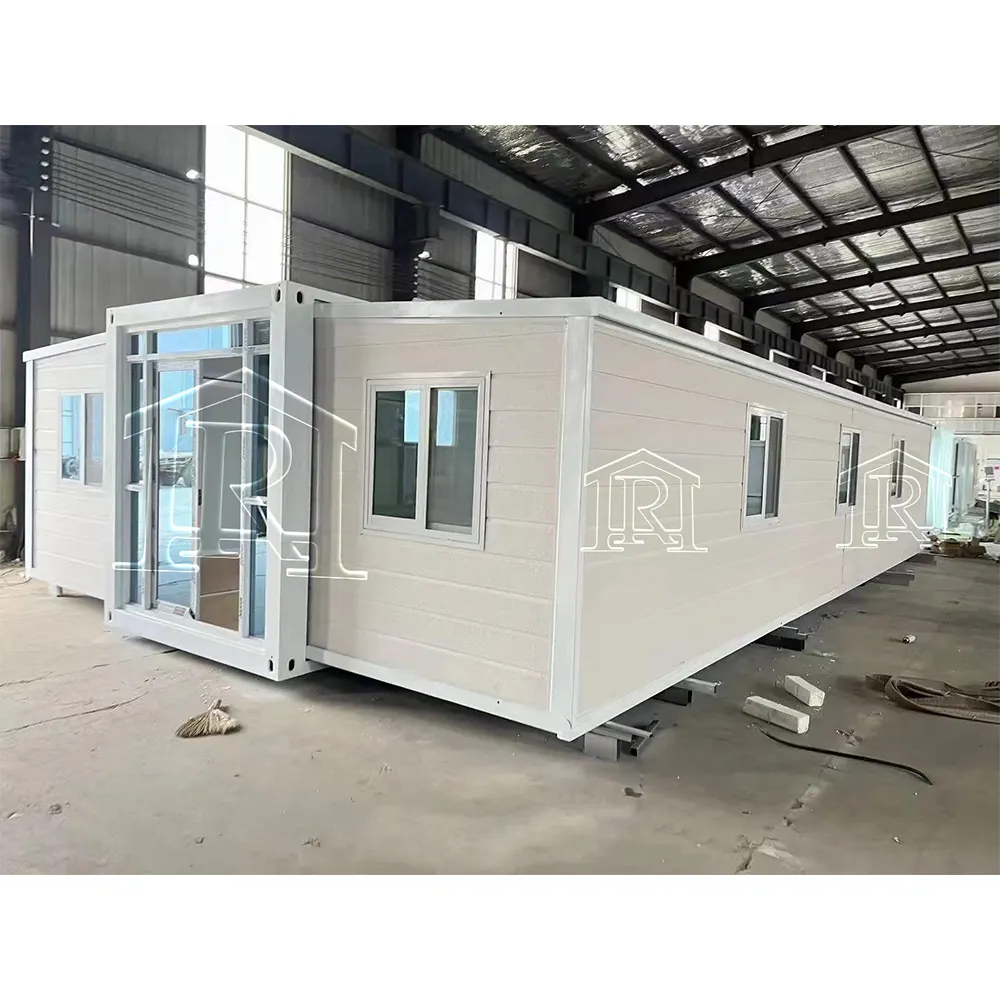 Xách tay 40ft prefab nhà mở rộng container nhà để bán chỗ ở văn phòng