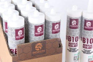 SOZEN-B10 Acrylic Polymer Silicon Sealant Product Trending Waterproof Paintable Water-based Acrylic Glue Sealing <strong>the</strong> <strong>Gap</strong> of Wall - Product Image 3