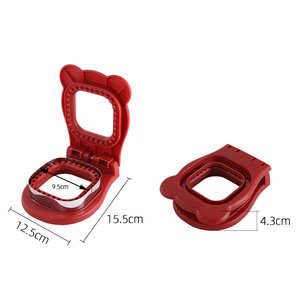 Moule à sandwich carré en acier inoxydable + PP antiadhésif réutilisable pour une protection complète des mains, facile à démouler, idéal pour la <span class=keywords><strong>maison</strong></span>, les restaurants et les boulangeries - Product Image 6