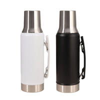 Prix de gros : Gourde isotherme pour Yerba Maté 1300 ml, à double paroi sous vide, Garrafa Térmica pour le camping