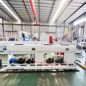 Máquina de Extrusión de Tubos y Mangueras Eléctricas de HDPE, LDPE, PPR, PE, de un Solo Tornillo, 38CrMoALA, Motor ABS, Control PLC, Engranaje Automático - Product Image 4