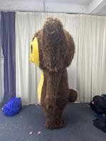 Costume de mascotte gonflable Cheburashka de haute qualité 2 m/2,6 m, singe personnalisé, dessin animé, peluche, cosplay, mascotte pour adulte