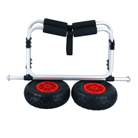 Remorque de bateau pliable de chariot de Kayak pliable portatif pour le chariot de ballon de canoë de SUP et de Kayak de plage pour le transport facile