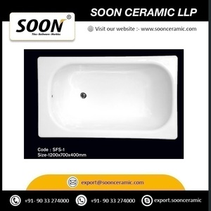Venta al por mayor de fábrica: Bañera de hidromasaje acrílica ABS moderna y portátil SFS-2 de cerámica para exportación mundial. - Product Image 2
