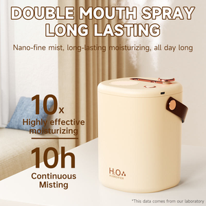 Máy tạo độ ẩm máy lọc không khí Máy tính để bàn khối lượng sương mù nặng công suất lớn 2L không dây gia dụng im lặng văn phòng di động - Product Image 3