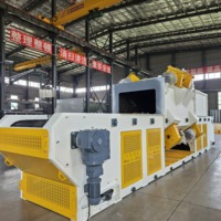 Convoyeur à bande métallique automatique à commande PLC, entraîné par moteur, haute production, avec boîte de vitesses, pour sablage haute efficacité