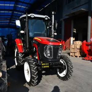 Landwirtschaft licher Traktor mit Rädern 4x4 Farm Tractor 60 hp70hp80hp vierrädriger Traktor