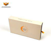 Boîtes d'emballage de tiroir en carton de fond de tapis de spécifications personnalisées pour les appareils de beauté produits de cadeaux cosmétiques