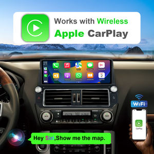 Radio para Auto Android de 12.3 Pulgadas para TOYOTA PRADO LC150 2014-, Pantalla CarPlay, Reproductor <span class=keywords><strong>Multimedia</strong></span> Estéreo, Navegación GPS, Bluetooth, Electrónica para Auto - Product Image 4