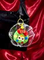 Vente en gros de jouets Squishy de Noël en boîte surprise, figurines anti-stress en silicone sous licence Samuel, breloques de sac mignonnes, cadeaux de fêtes