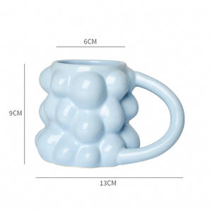 Taza de agua de cerámica creativa para el hogar, taza de café sencilla y bonita con personalidad, regalo de oficina para <span class=keywords><strong>desayuno</strong></span> y leche - Product Image 6