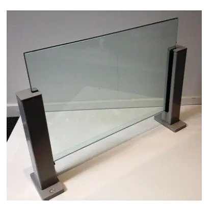 TAKA Customized Hot Sell Balcony/Fence Aluminium/stainless steel Semi Frameless hand-frame Glass Railing