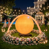 Lampe de sol en forme d'arche LED contemporaine, lumière décorative pour jardin et pelouse, décoration de Noël et de Pâques