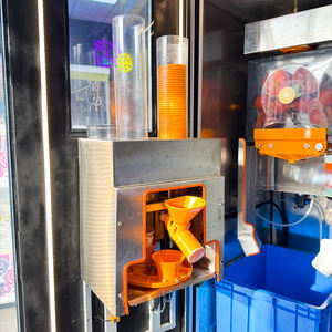 Distributeur automatique de jus d'<span class=keywords><strong>orange</strong></span> entièrement automatique avec écran tactile 21,6 pouces, désinfection UV, nettoyage automatique et surveillance à distance - Product Image 3