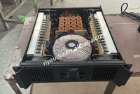 Amplificateur de puissance 2 canaux classe H TD-1800 3U avec boîtier métallique 2 ohms pour tournées en extérieur avec impédance 4 et 8 ohms – Vente en gros
