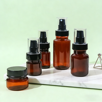 Flacon pulvérisateur vide en PET pour cosmétiques, huiles essentielles, sérums, lotions, brumes faciales, masques, shampoings et faux cils