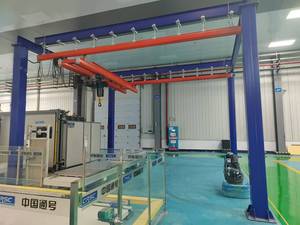 Grúa Flexible <span class=keywords><strong>Compuesta</strong></span> con <span class=keywords><strong>Polipasto</strong></span> Eléctrico Móvil de Cadena de 500 kg - Product Image 2