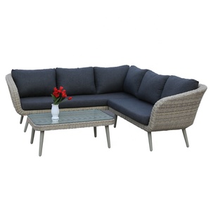 Fornitore Della Cina All Weather Divano per Esterni Artificiale Divano <span class=keywords><strong>in</strong></span> <span class=keywords><strong>Rattan</strong></span> di Vimini <span class=keywords><strong>da</strong></span> Giardino <span class=keywords><strong>in</strong></span> Alluminio Divano per Esterni - Product Image 1