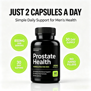 Compléments alimentaires <span class=keywords><strong>à</strong></span> base de plantes pour la santé de la prostate des hommes, OEM/ODM, booster, capsules pour l'équilibre hormonal, très vendues, non destinées aux femmes enceintes - Product Image 3
