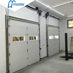 Porte industrielle verticale à grande vitesse, robuste et durable, porte coulissante à levage rapide, porte sectionnelle industrielle - Product Image 6