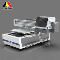 Printer UV Flatbed dengan Perangkat Rotary 600x900mm dan Tiga Printhead