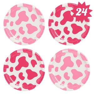 Bandeja Redonda Desechable <span class=keywords><strong>de</strong></span> Papel con Estampado <span class=keywords><strong>de</strong></span> Vaca Rosa para <span class=keywords><strong>Despedida</strong></span> <span class=keywords><strong>de</strong></span> <span class=keywords><strong>Soltera</strong></span> <span class=keywords><strong>en</strong></span> Caja Personalizable - Product Image 5