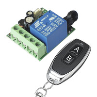 DC7-30V 1CH sans fil RF voiture parking barrière porte télécommande commutateurs émetteur et récepteur Kit de démarrage fabricant