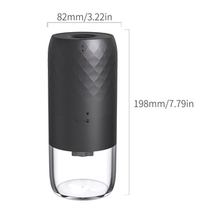 Tragbare manuelle Kaffeemühle für den Heimgebrauch mit USB-Aufladung Elektrische Flach grate Modernes Utensilien-Set-Design - Product Image 4