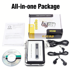 Lecteur de cassettes USB portable, convertisseur MP3, style Walkman, convertisseur audio, inversion automatique pour PC, plug & play, capture numérique de cassettes - Product Image 5