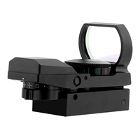 Lunette de visée tactique en aluminium BK 1X22X33mm avec point rouge/vert, 4 réticules, viseur reflex, étanche, antichoc, pour la chasse et les sports de tir