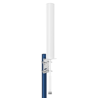 Antenne Cylindrique Extérieure 4G Omnidirectionnelle à Haut Gain Double Bande Étanche N-femelle pour Communication