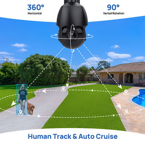 Cámara PTZ Vikylin 5MP con Detección <span class=keywords><strong>de</strong></span> Personas y Vehículos, Lente Varifocal <span class=keywords><strong>de</strong></span> 4.7-84.6mm, Seguimiento Humano - Product Image 4