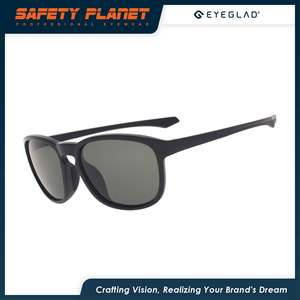 Gafas de sol personalizadas a prueba de rayos ultravioleta Gafas de sol polarizadas retro Mujeres con puntas de goma suave - Product Image 3