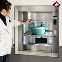 100kg 200lb Restaurant Home Dumb Waiter Foods Ascenseur Dumbwaiter Lift