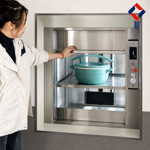 100kg 200lb Restaurante Hogar Dumb Camarero Alimentos <span class=keywords><strong>Ascensor</strong></span> Dumbwaiter <span class=keywords><strong>Ascensor</strong></span> - Product Image 1