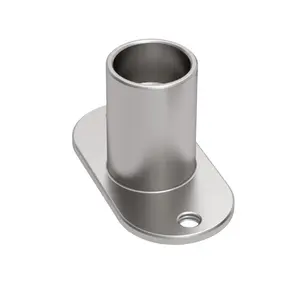 Factory direct supply stainless steel Use with ball lock pins oblong Receptacles