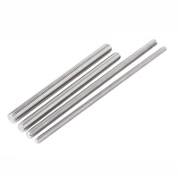 304 316L Stainless Steel Threaded Rod Full Thread Bar M2 M2.5 M3 M4 M5 M6 M8 M10 M12 M14 M16 Threaded Studs