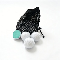 Balles de golf de qualité supérieure, 3 pièces, Response Close Pro V1 Soft, 3 couches, en uréthane coulé, avec logo personnalisé, avec sac à cordon en maille