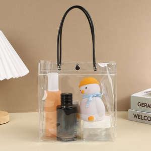 Customized Rainbow Holographic PVC Tote <b>Bag</b> Waterproof Travel and Shopping <b>Bag</b> - Product Image 2