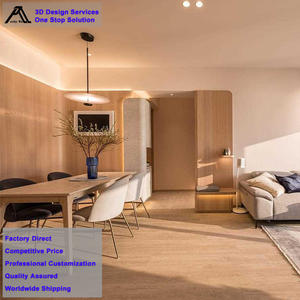 Villa Daire Konut Tüm Ev Özelleştirme Mimari Tasarım Hizmeti Tek Noktadan İnşaat Malzemeleri Çözümü - Product Image 4