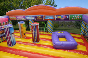 Thiết Kế Mới Nhất Inflatable Fun Fair Jumping Park Trung Quốc Thiết Bị Giải Trí Giant Slide Bouncer Inflatable - Product Image 6