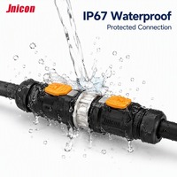 Connecteur hybride circulaire MJ16 en métal IP67, prise d'alimentation et de signal à 2 à 8 broches pour montage sur panneau, pour pack de batteries LiFePO4 BESS