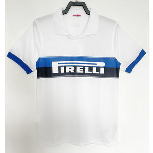 Uniformes de Fútbol de Verano, Manga Corta, Retro 2009/10, Camiseta de Visitante del Inter, Ronaldinho, Uniforme de Competición de Clubes Europeos - Product Image 1