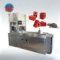 Presse à blocs d'appât pour rongeurs hydraulique à commande PLC, moteur à roulement, haute qualité, prix bas, vente directe d'usine pour blocs de cire