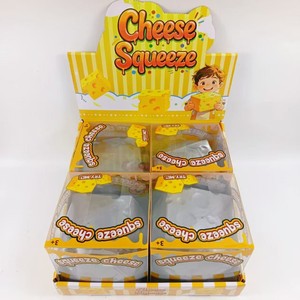 Best Selling Large 10cm Simulated Cheese Slow Rise Flour Filled Squeeze <b>Toy</b> Stress Relief <b>Fidget</b> <b>Toy</b> - Product Image 5